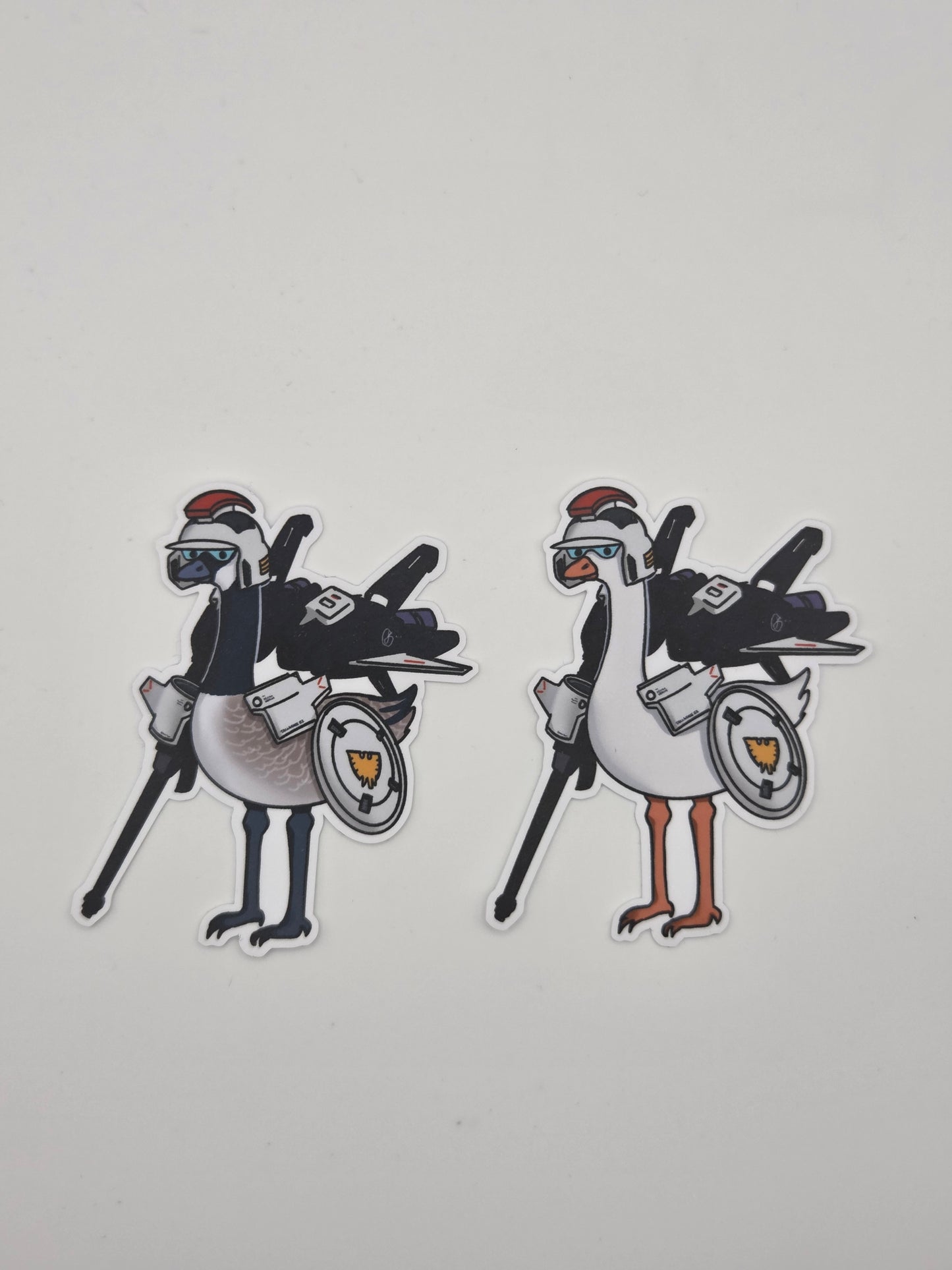 Mobile Suit Gundam - Tall Goose - Matte Vinyl Sticker