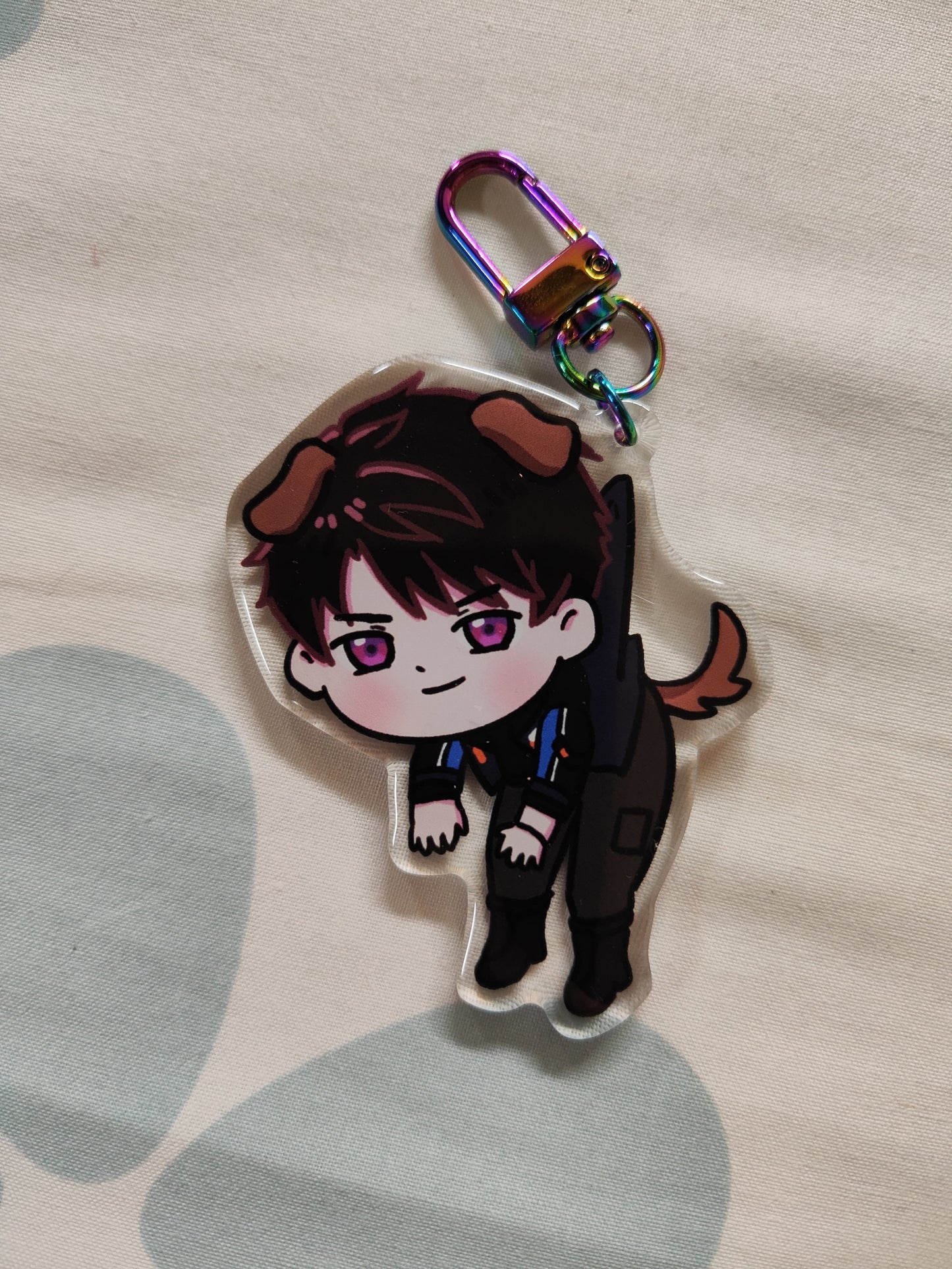 Love and Deep Space - Caleb - Double-sided Epoxy Acrylic Charm