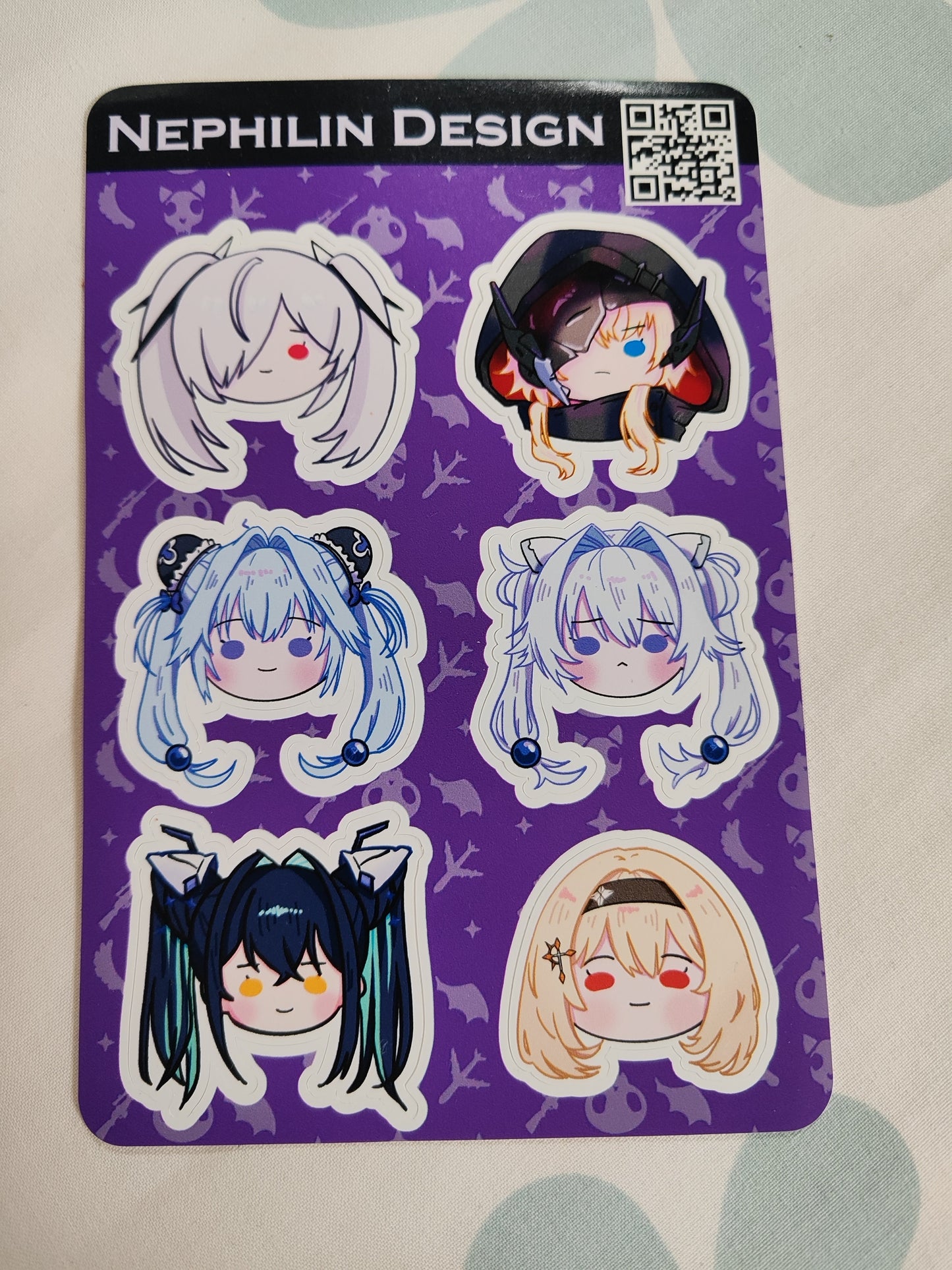 Goddess of Victory Nikke - Old Tales Squad - Matte Sticker Sheet