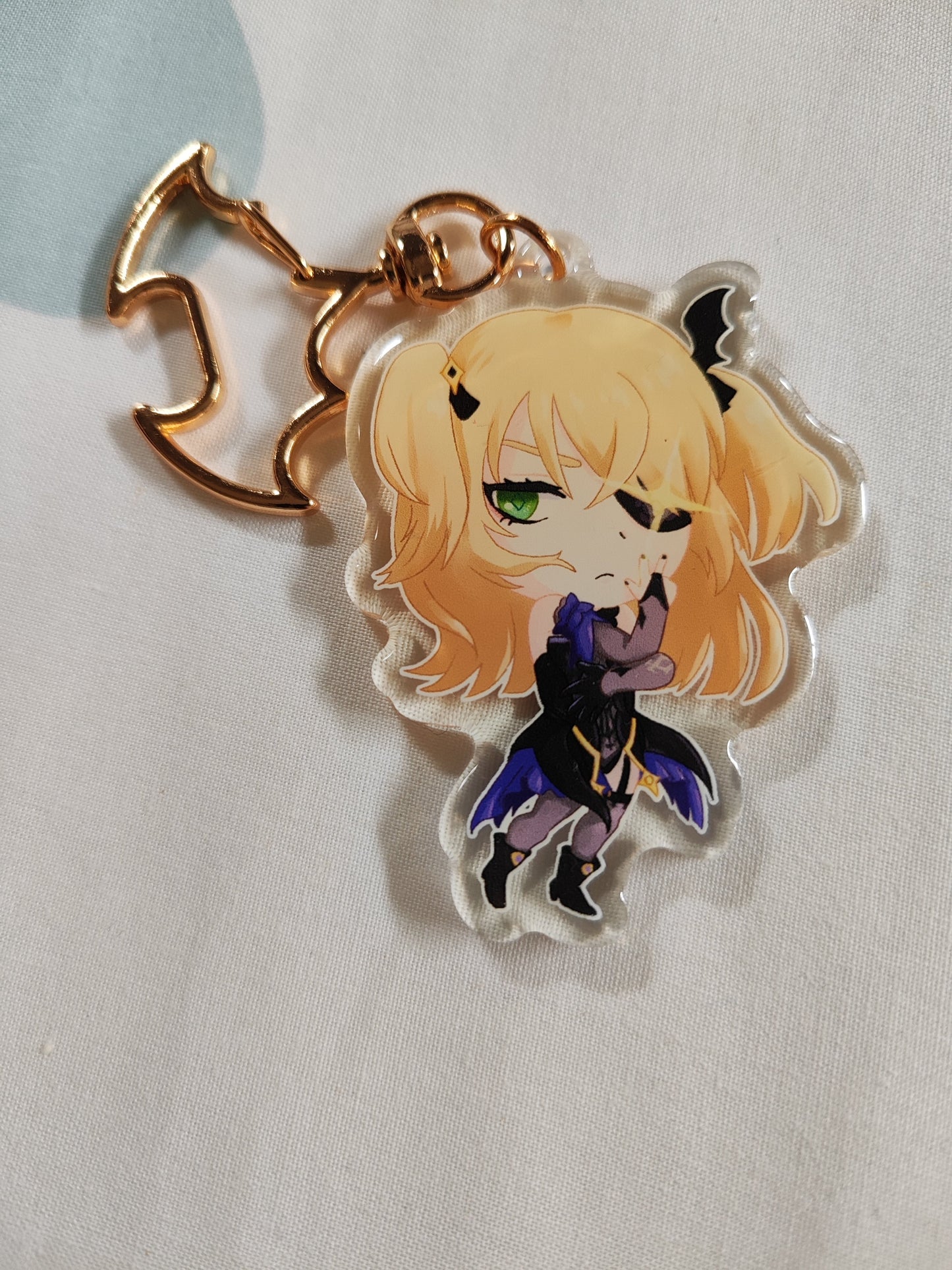 Genshin Impact - Fischl - Epoxy Acrylic Charm