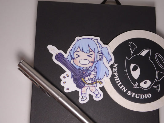 Goddess of Victory Nikke - Shifty Burst Skill - Matte Vinyl Sticker