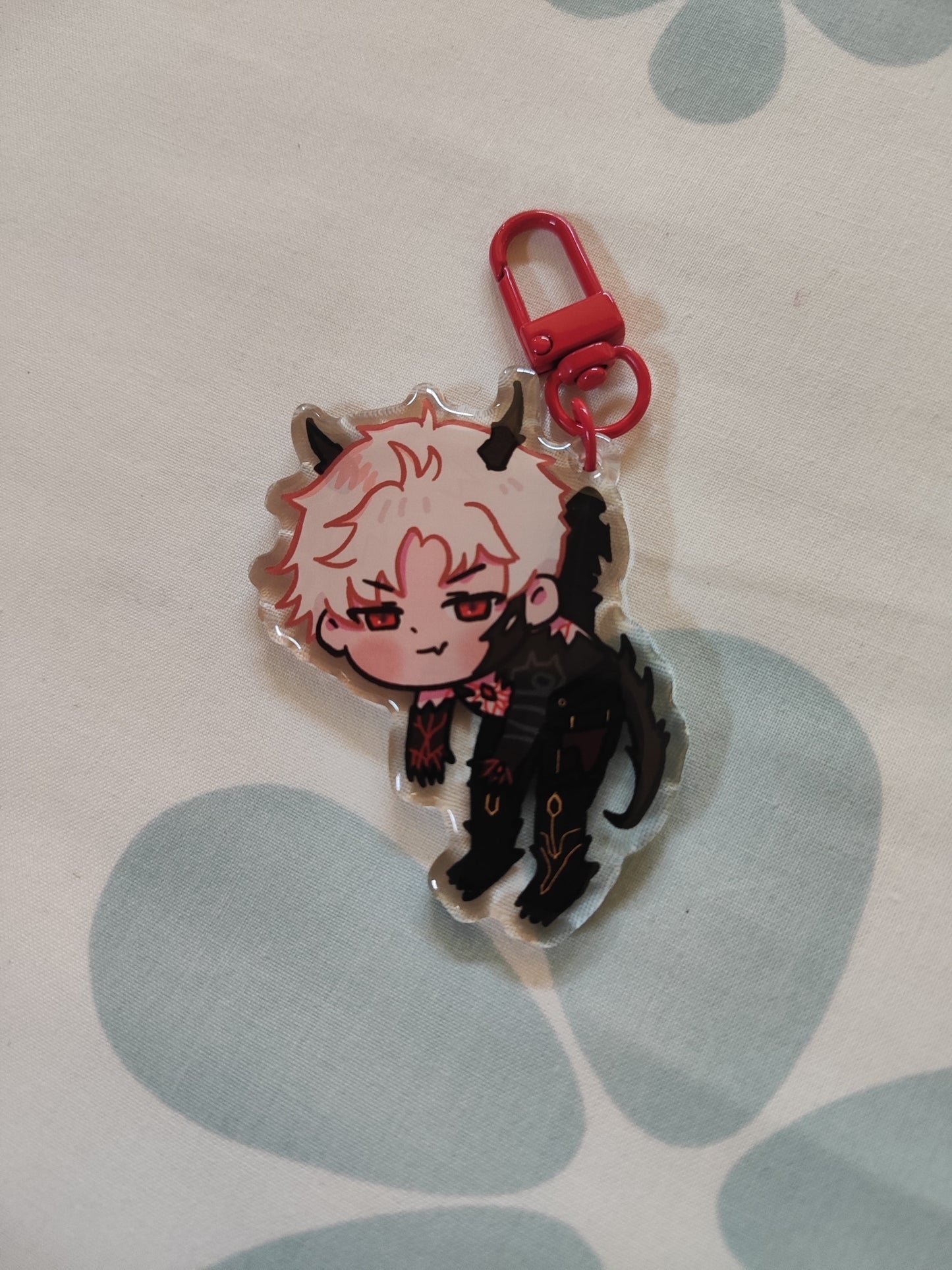 Love and Deep Space - Sylus - Double-sided Epoxy Acrylic Charm