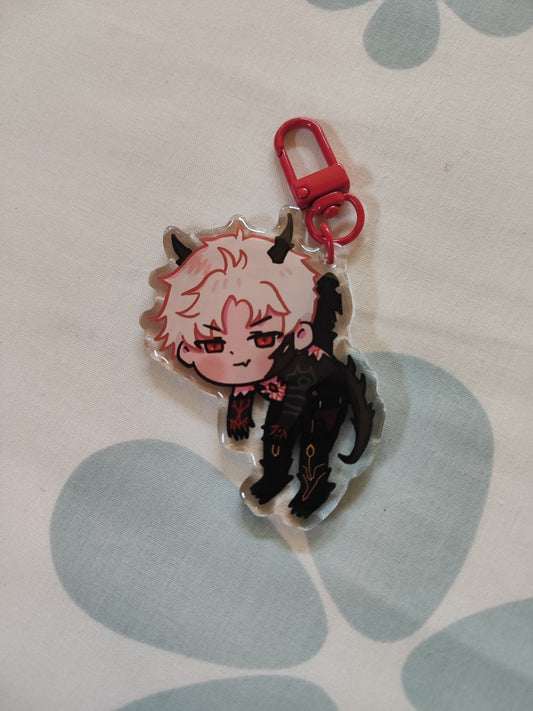 Love and Deep Space - Sylus - Double-sided Epoxy Acrylic Charm