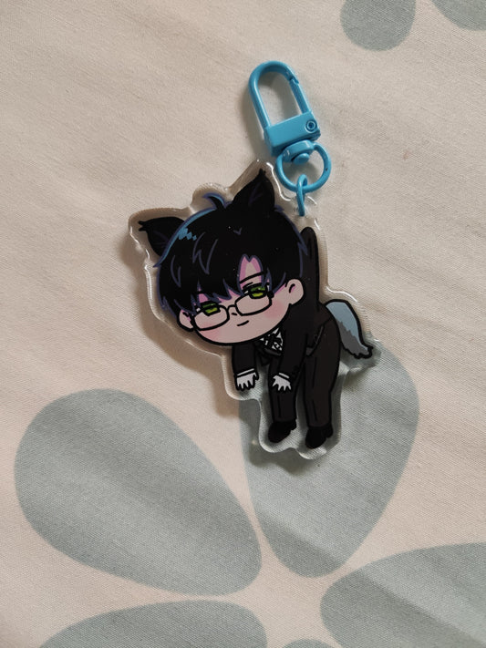 Love and Deep Space - Zayne - Double-sided Epoxy Acrylic Charm